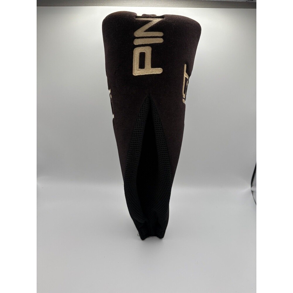 Ping ist Titanium Driver Head Cover Black/Gold Soft Velvet Golf Club Headcover